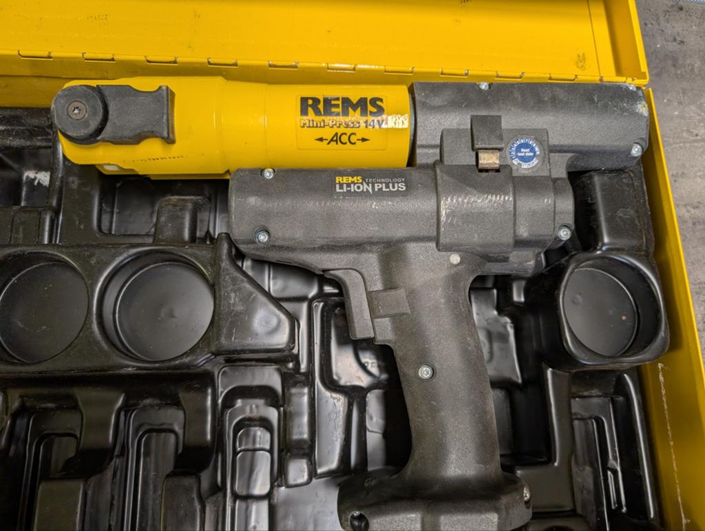 Pile à sertir Rems Mini-Press 14,4 V, Enlèvement