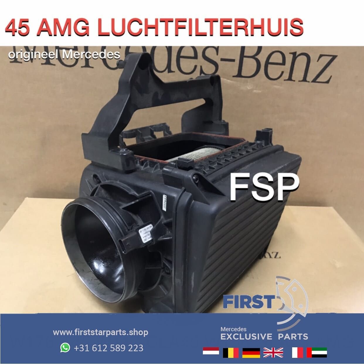 W176 A45 LUCHTFILTERHUIS Mercedes A KLASSE CLA45 GLA45 AMG 2, Utilisé, -, -, Enlèvement ou Envoi