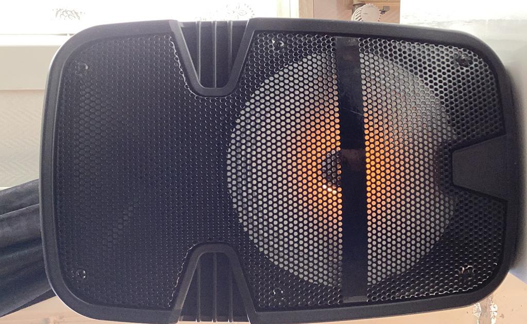 Enceinte centrale POSS PS29 avec LED et microphone, Enlèvement, Neuf, 60 à 120 watts, Haut-parleur central