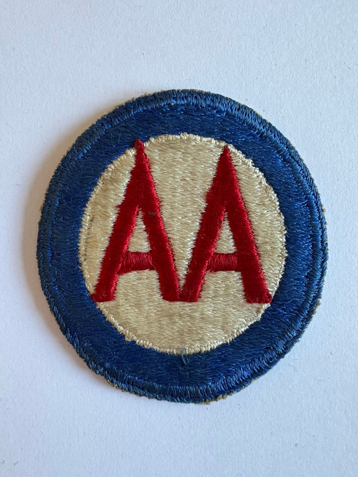 WW2 US Army Anti-Aircraft Command Patch, Verzamelen, Ophalen of Verzenden