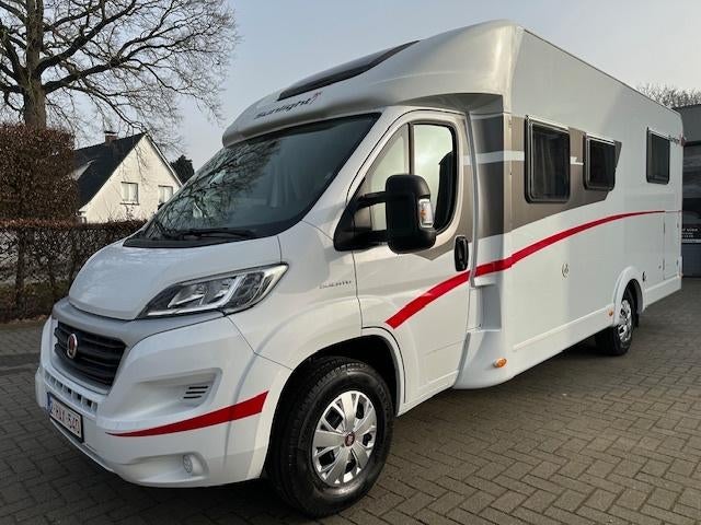 Sunlight Capron T86 Camper, 29500km in absoluut nieuwstaat, Réfrigérateur, Fiat, Boîte manuelle, Airbags