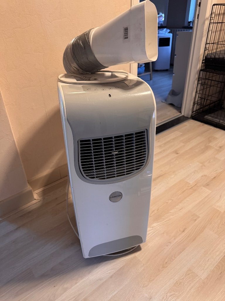 Mobiele airco, Refroidissement et Déshumidification, 1 vitesse, Moins de 60 m³, Enlèvement