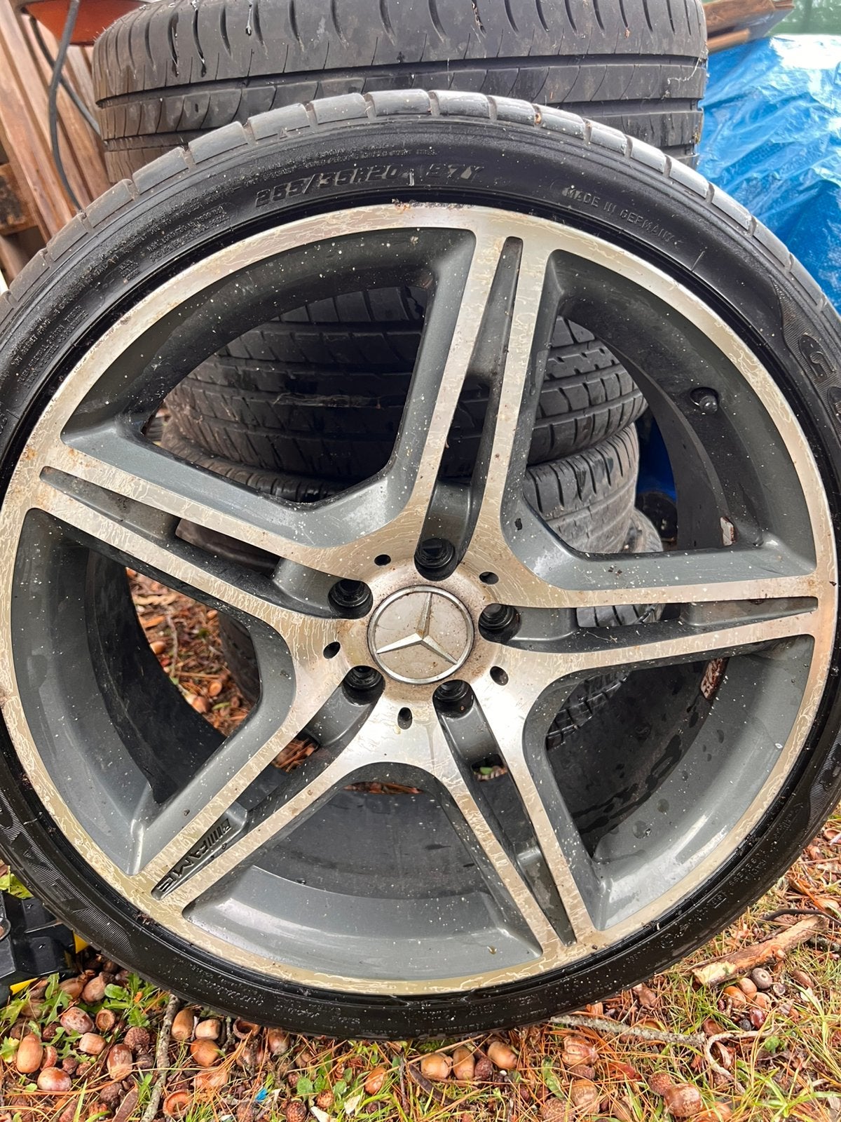 Jante Mercedes, 255 mm, Pneus été, Enlèvement, Utilisé