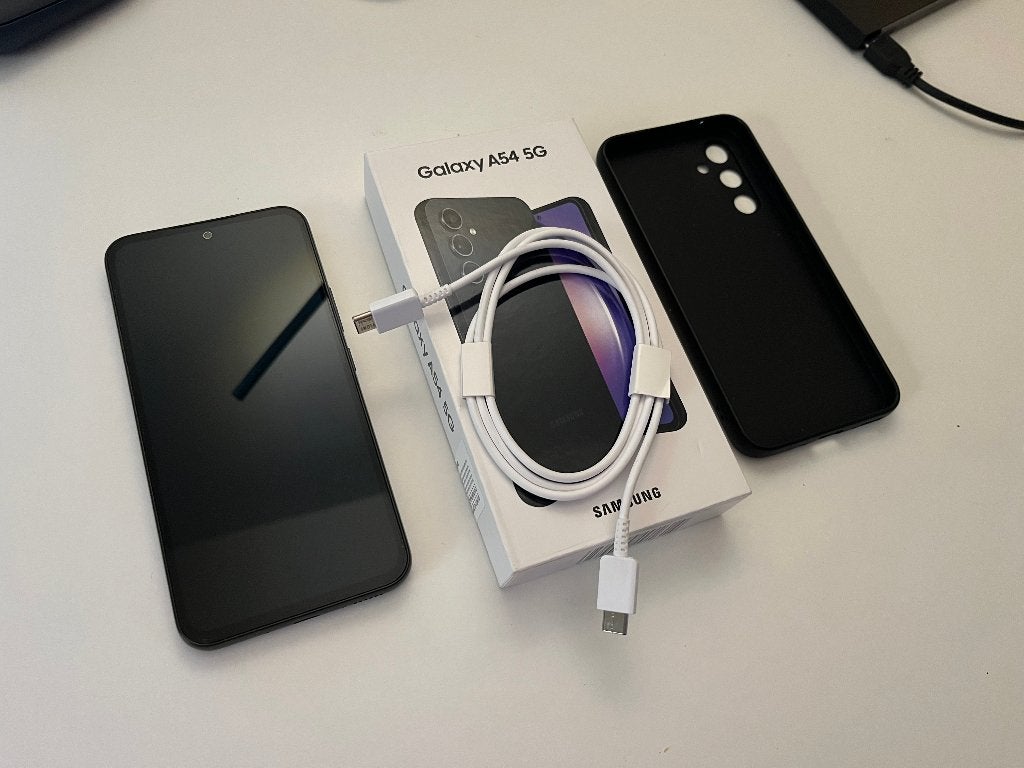 Samsung Galaxy A54 5G - 128GB - Awesome Black, Telecommunicatie, Gebruikt, Zwart, Touchscreen, Ophalen of Verzenden