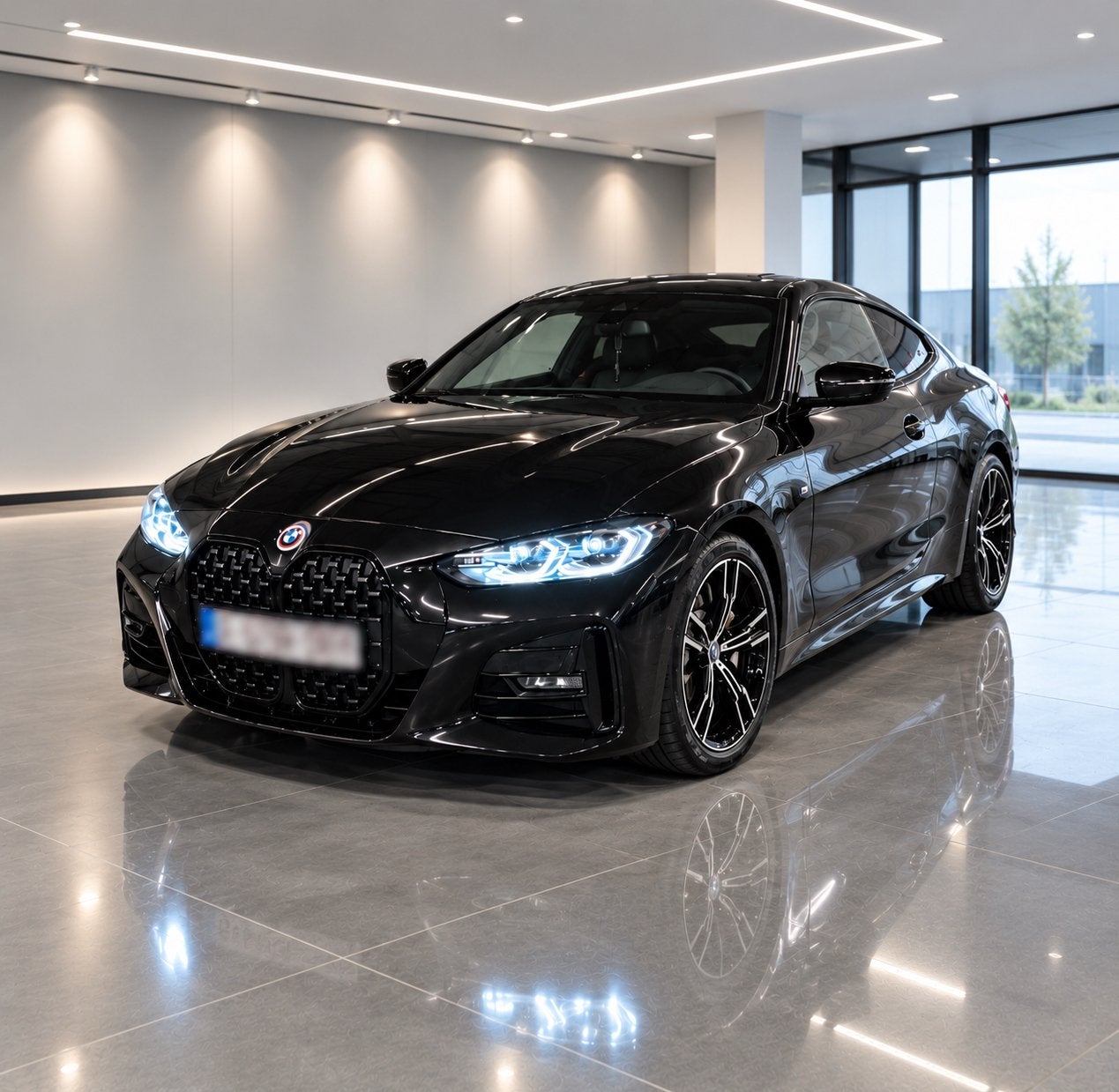 BMW 430i Xdrive M / BMW laserlight / panoramisch dak, Autos, Euro 6, Noir, Automatique, Particulier