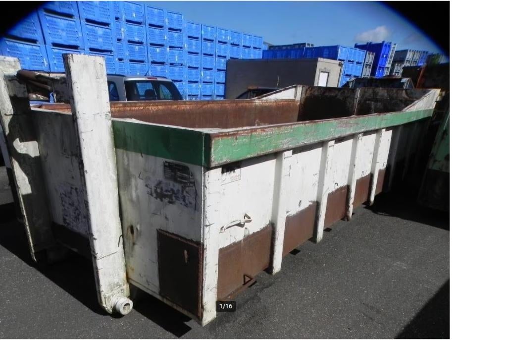 Containers puin ,zand, e.d, Doe-het-zelf en Bouw, Containers, Ophalen