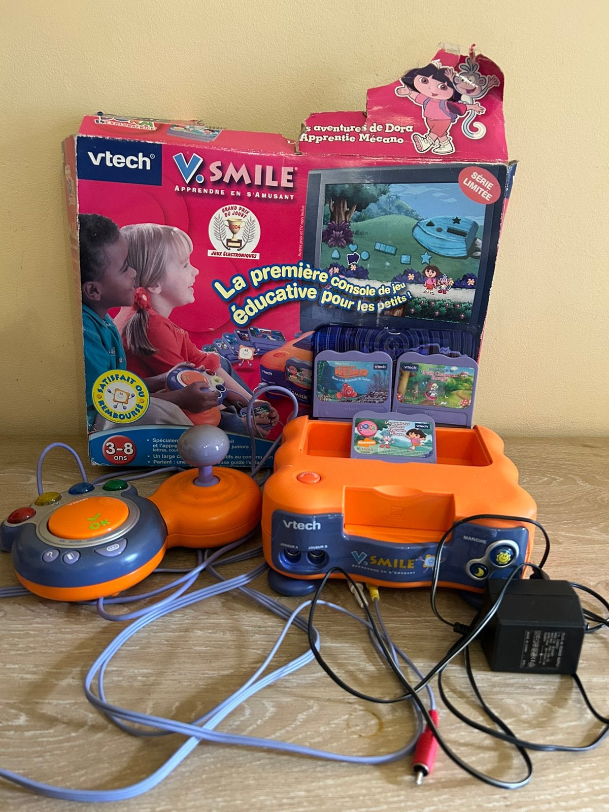 V.Smile educatieve gameconsole van VTech, Kinderen en Baby's, Speelgoed | Overig, Ophalen, Gebruikt, Jongen of Meisje