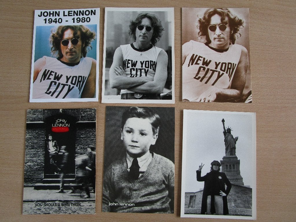 JOHN LENNON === 23 CARTES POSTALES ANCIENNES, Collections, Enlèvement ou Envoi, 1960 à 1980, Musique