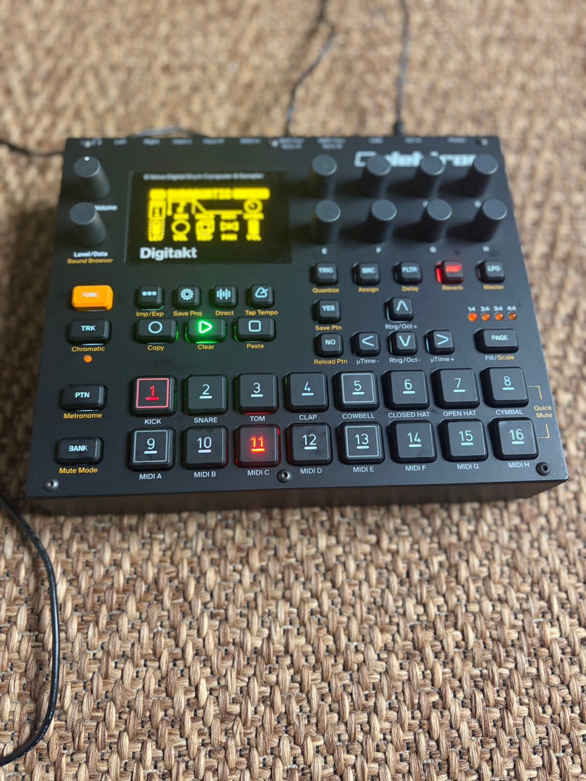 Digitakt 1, Muziek en Instrumenten, Ophalen of Verzenden, Zo goed als nieuw