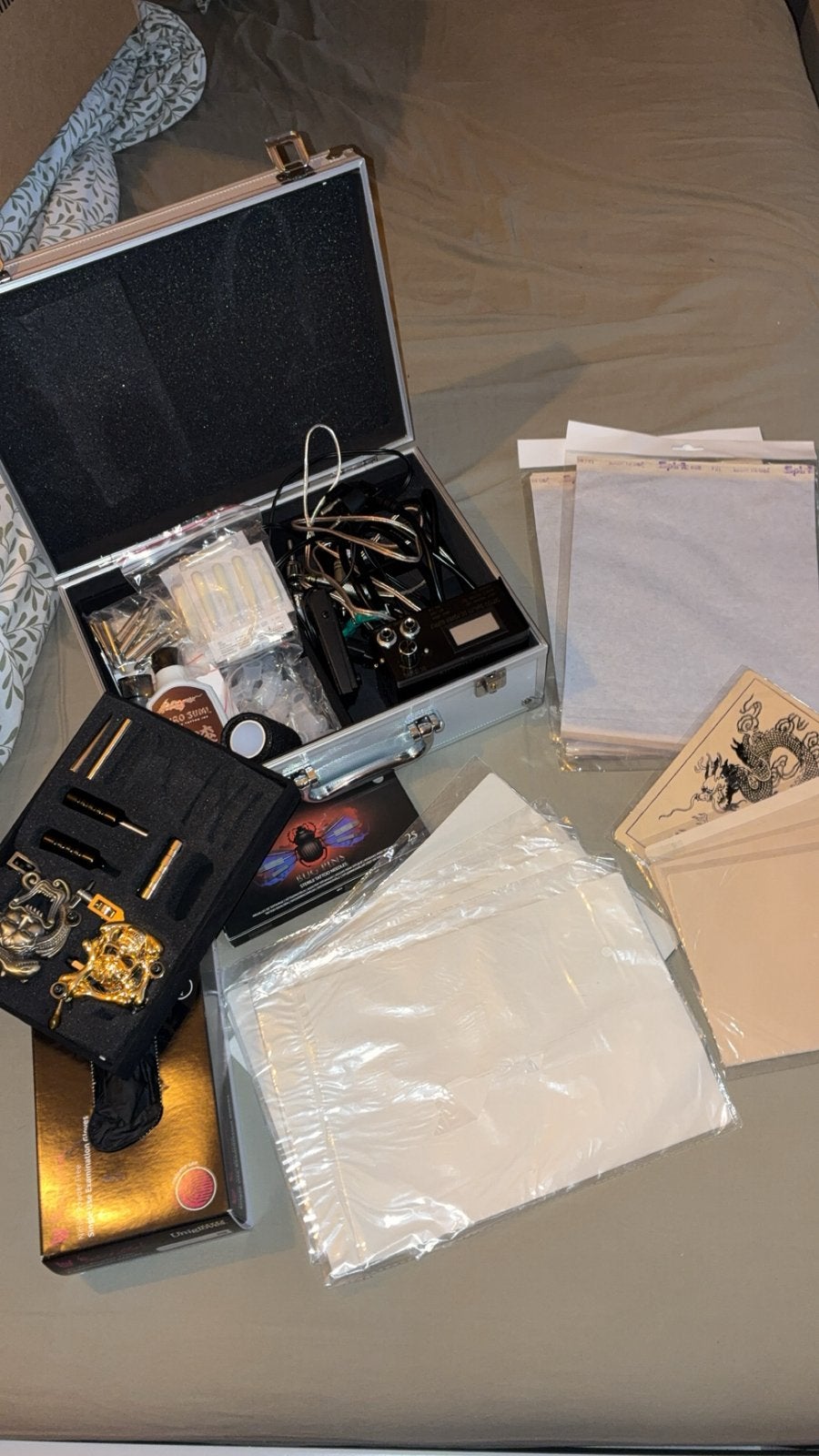 Volledige tattoo kit, Ophalen, Zo goed als nieuw