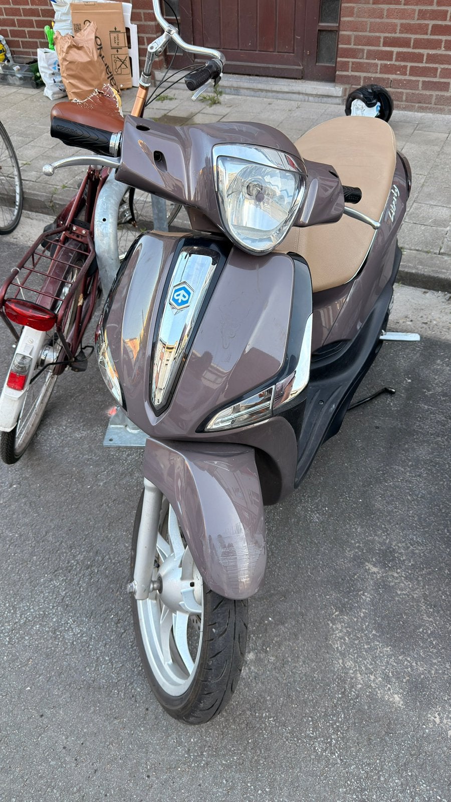 Piaggio Liberty 50, Vélos & Vélomoteurs, Scooters | Piaggio, Comme neuf, Essence, Enlèvement