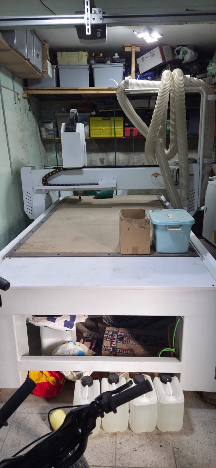 Cnc machine, Enlèvement