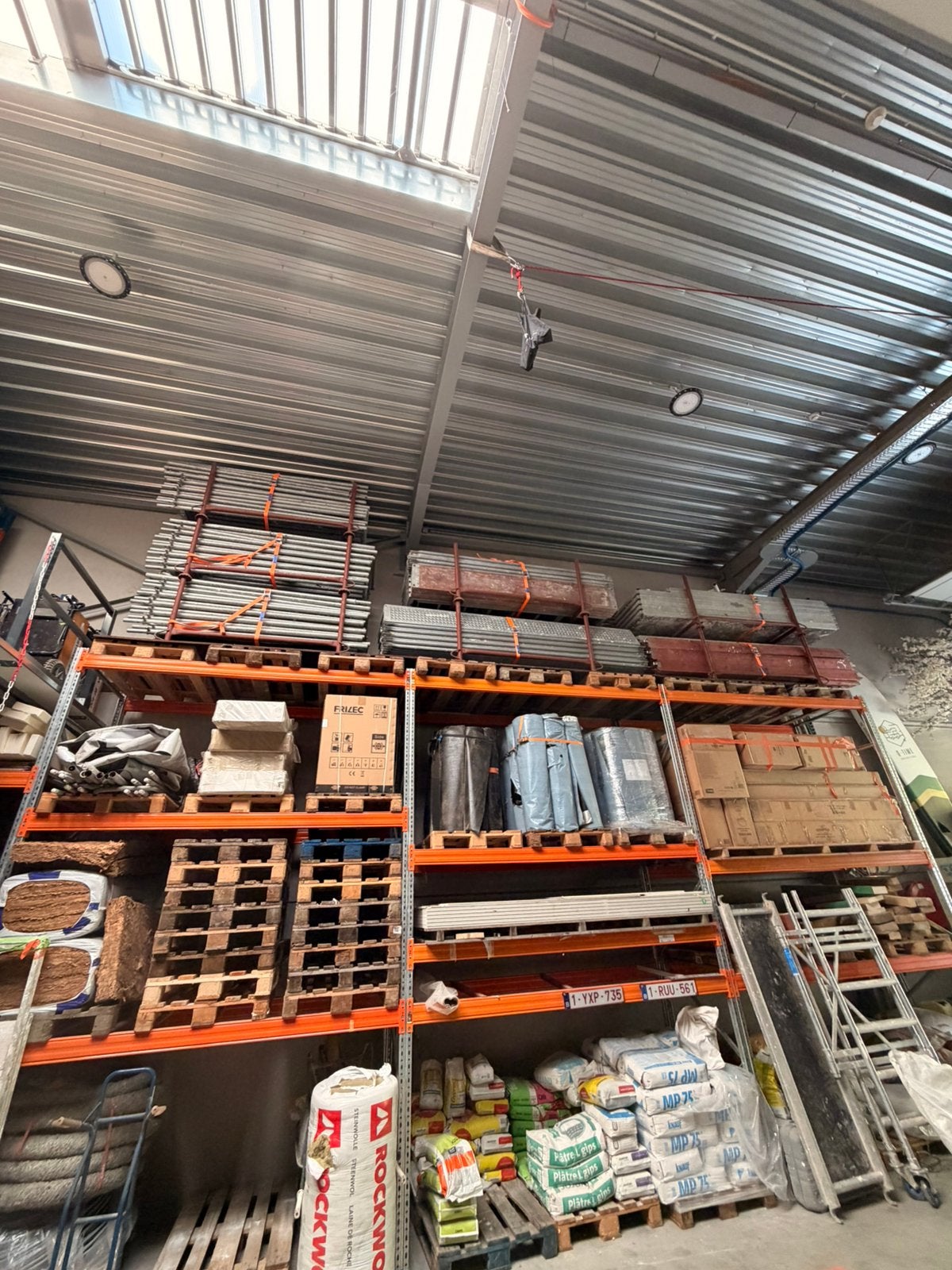 Gevel stelling, Ophalen, Gebruikt, Gevelsteiger, 5 meter of hoger