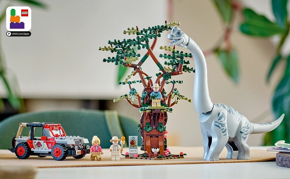 LEGO 76960 Jurassic Park, Lego, Ensemble complet, Comme neuf, Complet