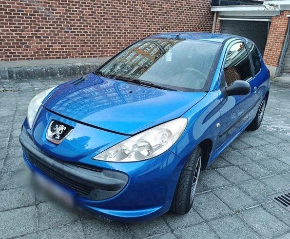 Peugeot 1.1 essence, 107km, LEZ jusqu'à 2035 !! 1er proprio, 1124 cm³, Achat, Boîte manuelle, Noir