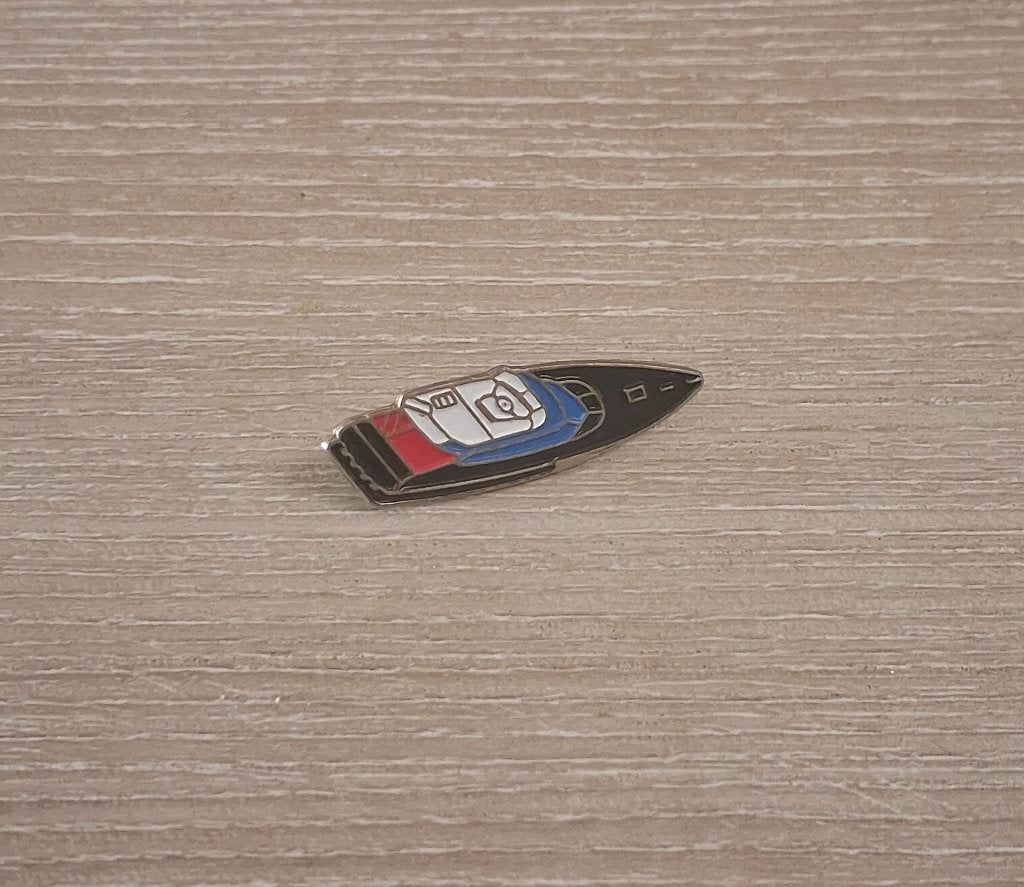 PIN - SPEEDBOOT - BOOT - BATEAU, Envoi, Utilisé, Transport, Insigne ou Pin's
