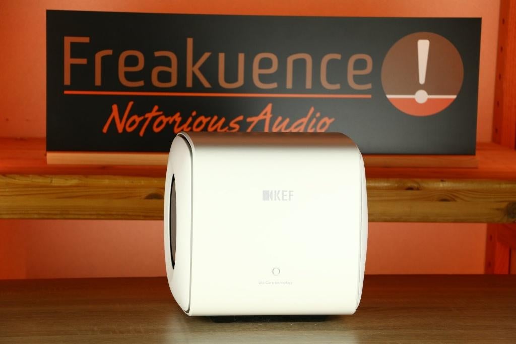 KEF KC62 / KC 62 Webretour - Inruil mogelijk. Stuur bericht!, Enlèvement ou Envoi, Comme neuf, 120 watts ou plus, Subwoofer