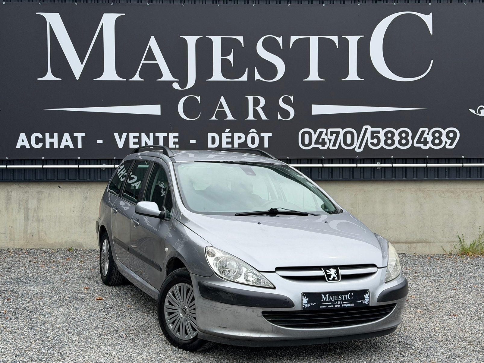 Peugeot 307. 1.6i. 05/2004.  141.000km. Automatique, Automaat, Stof, Zwart, 4 cilinders
