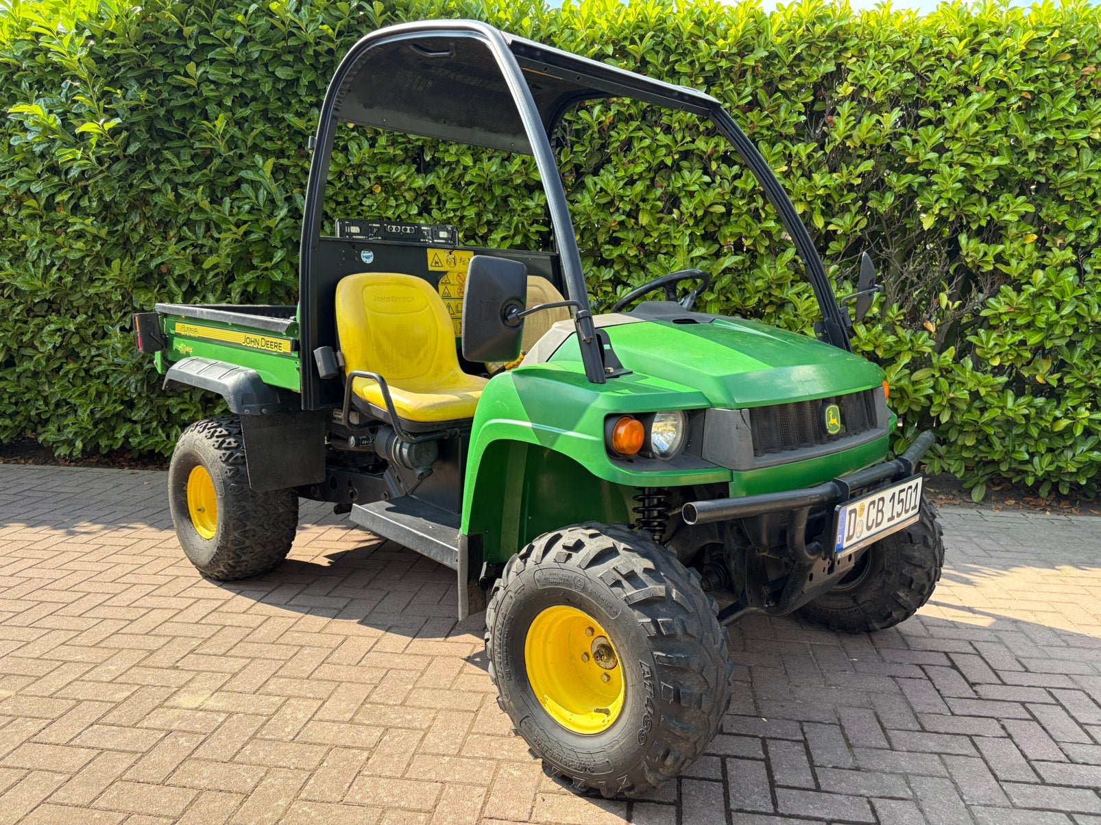 John Deere Gator HPX diesel 4x4, Ophalen