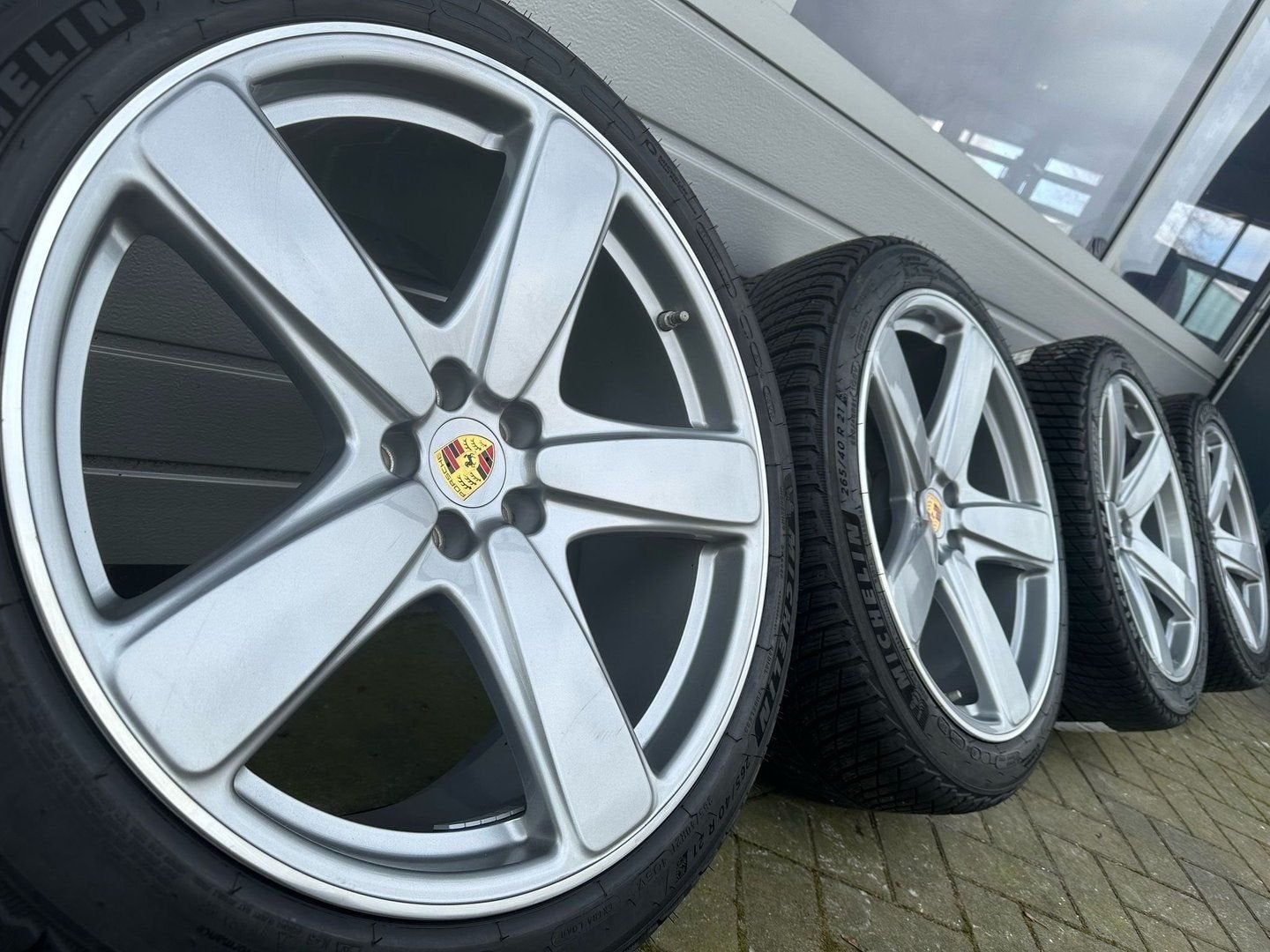 21 " Porsche Macan 95B Turbo S T GTS GT velgen winterbanden, Pneus et Jantes, Pneus hiver, -, 21 pouces