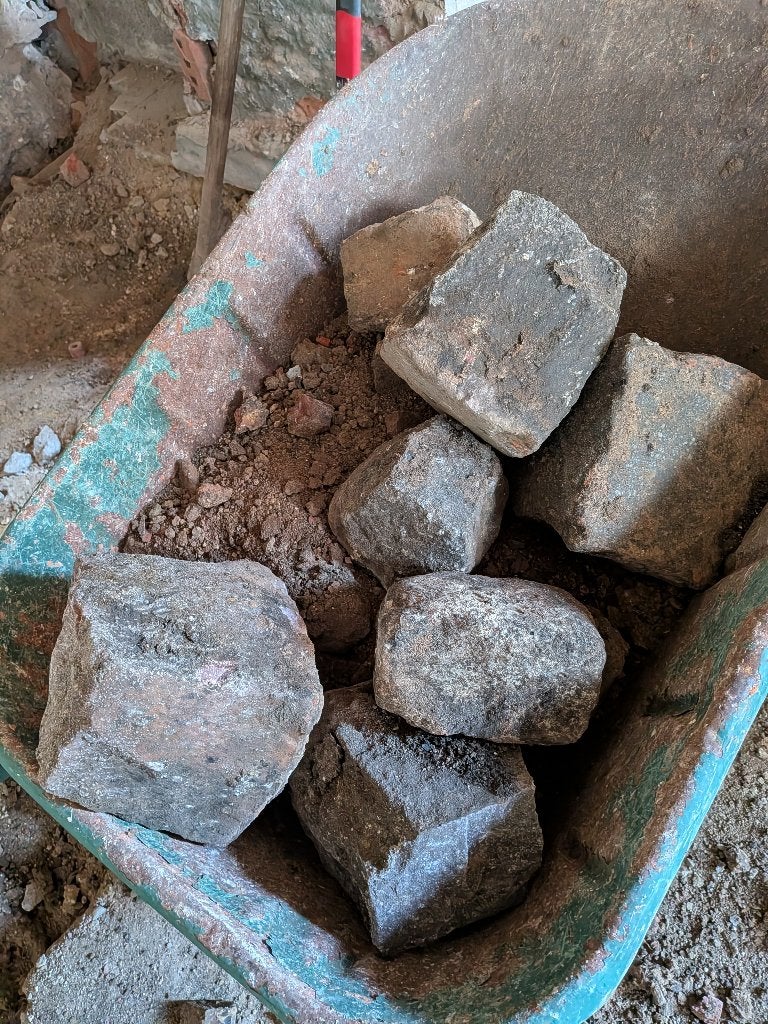 Gros pavé, Jardin & Terrasse, Enlèvement, Utilisé, Autres types