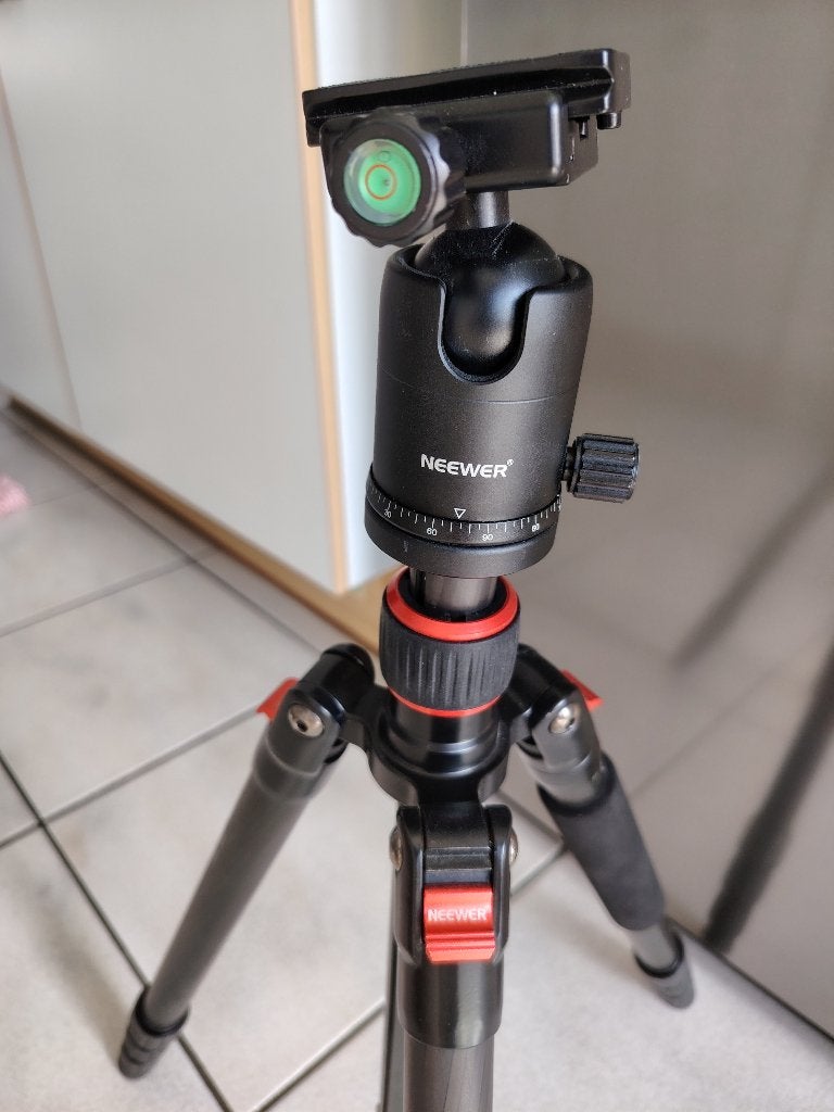 Tripod camera, Verzenden, Zo goed als nieuw, 125 tot 150 cm, Driepoot