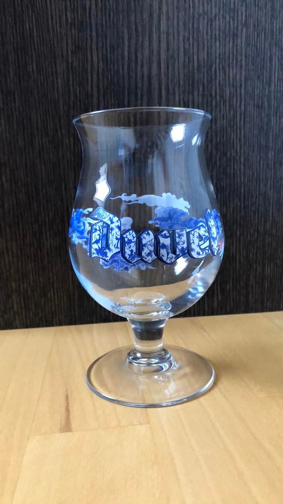 Duvel glas Porselein, Verzamelen, Ophalen of Verzenden, Nieuw, Bierglas