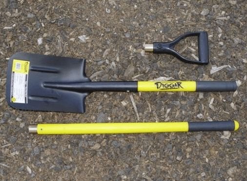 Bushranger 3 delige schop Diggar   1475x960x190mm, Neuf, -, -, -