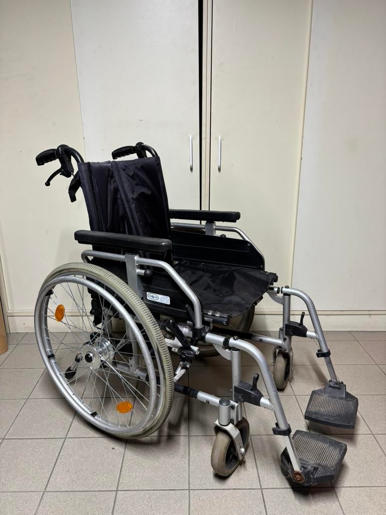 Inklapbare rolstoel, Diversen, Rolstoelen, Ophalen, Inklapbaar, Gebruikt, Duwrolstoel