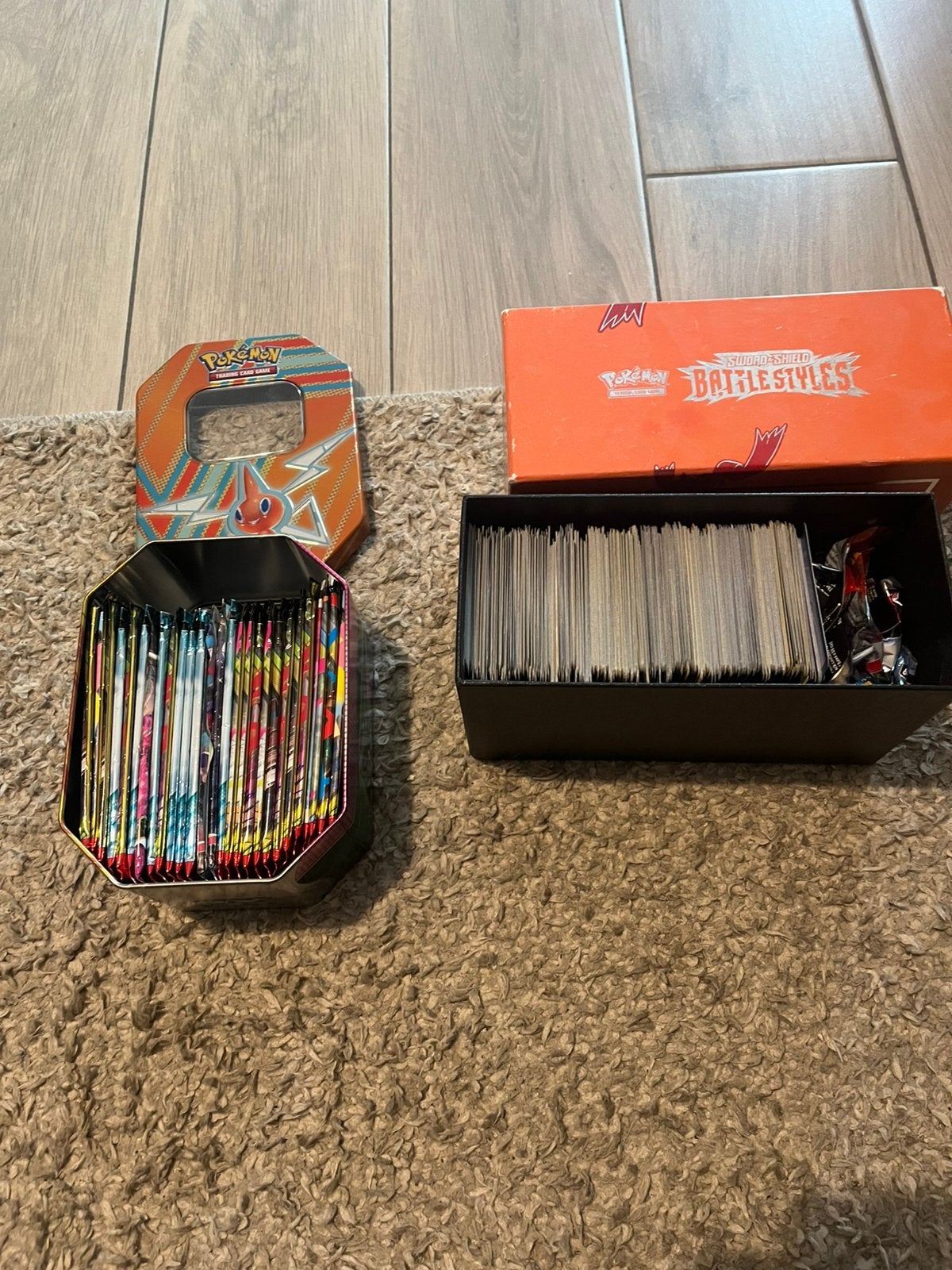 Bulk pokemon kaarten, Enlèvement