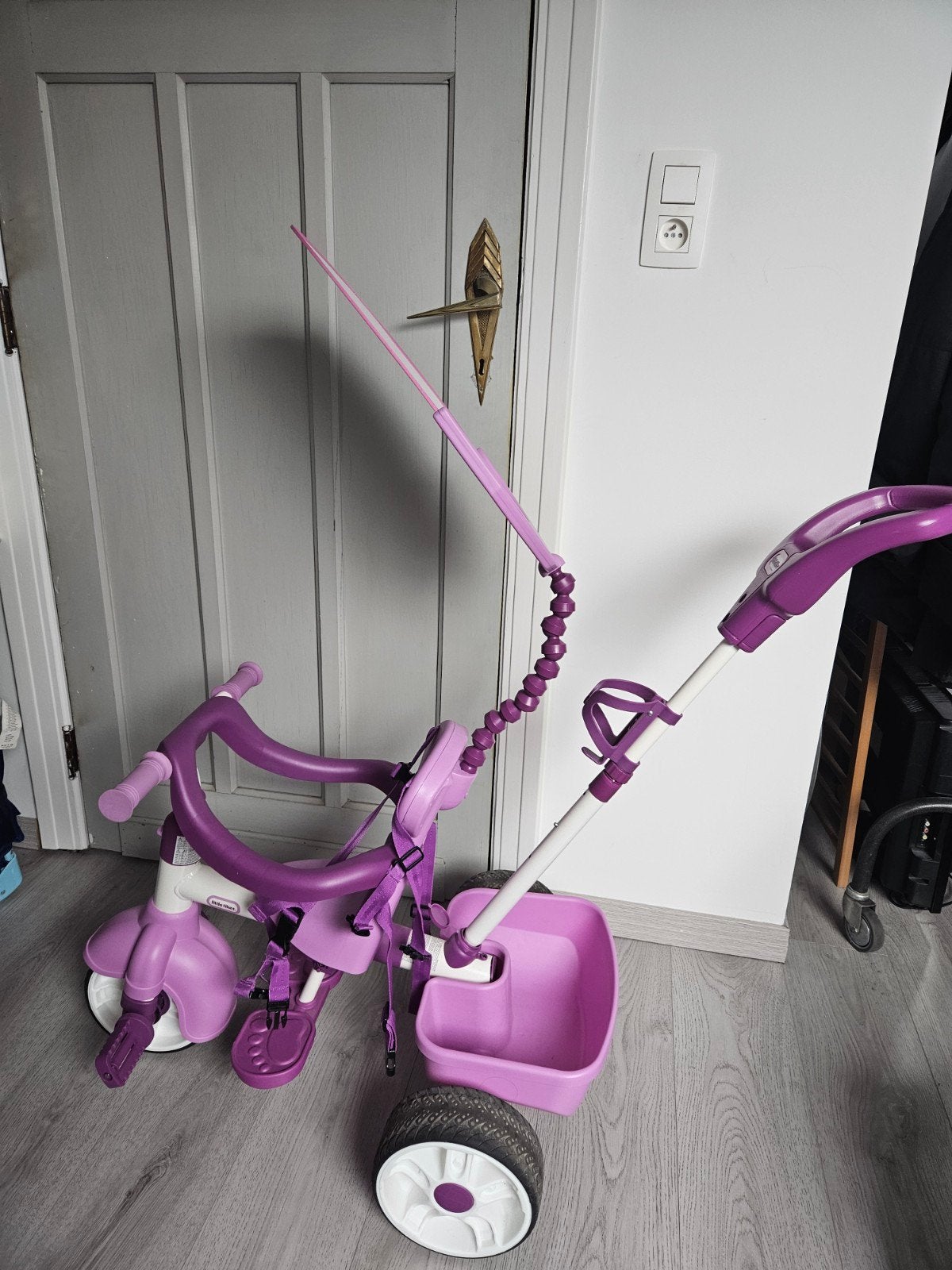 tricycle évolutif, Enlèvement