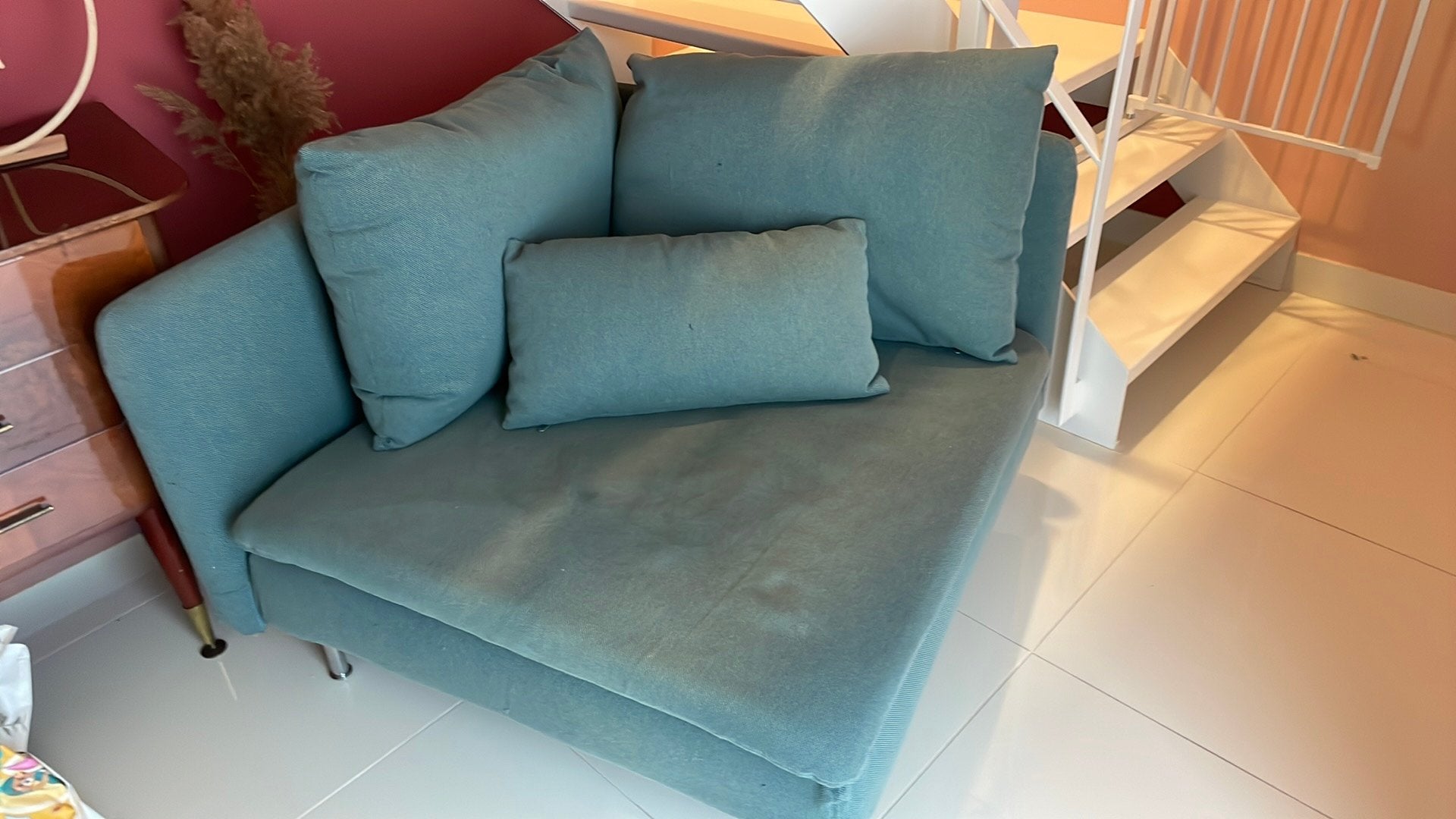 Zetel ikea, Ophalen, Gebruikt, Eenpersoons, 100 tot 125 cm