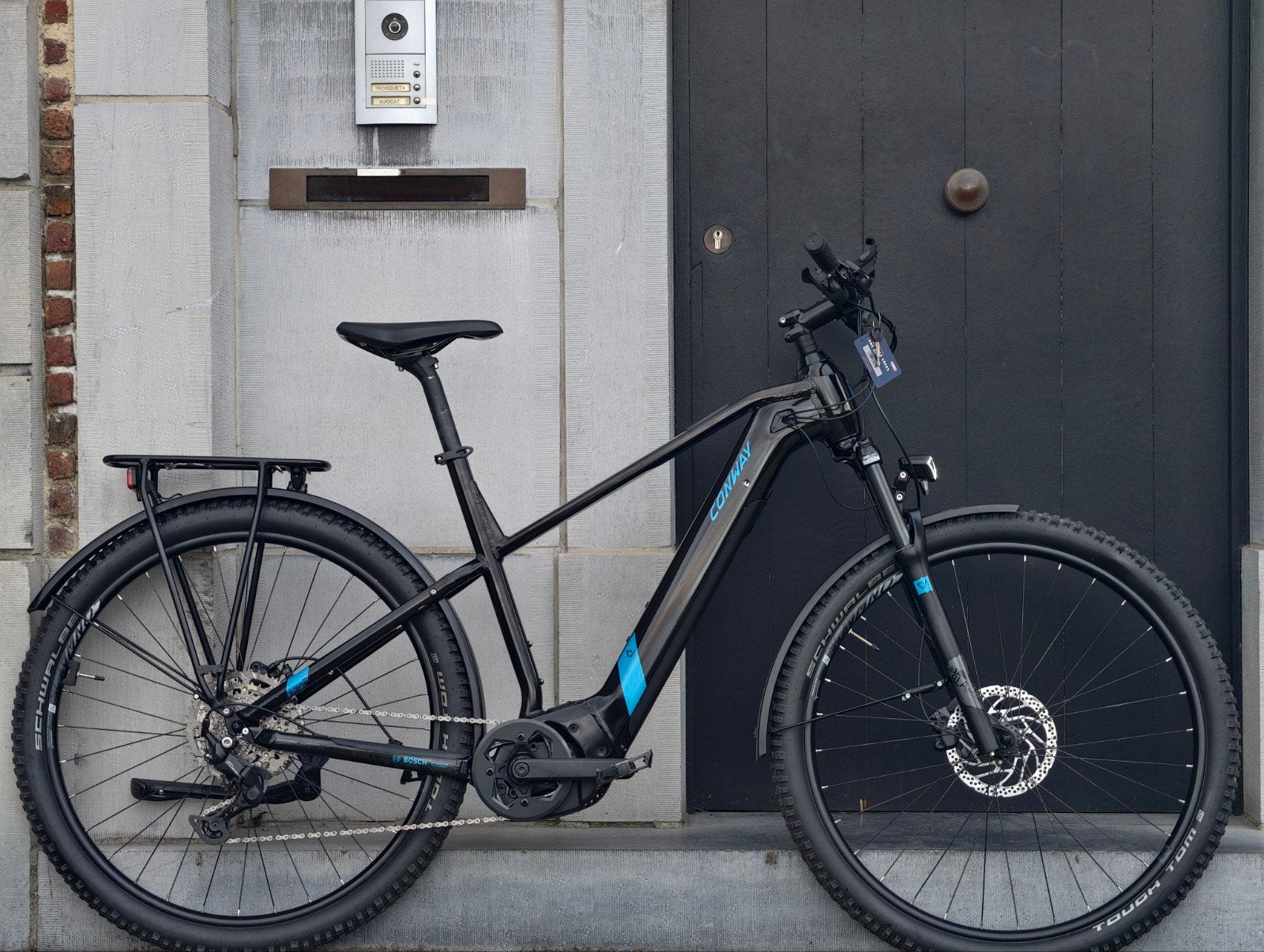 vélo électrique/ Conway/ Bosch Smart système, Vélos & Vélomoteurs, Autres marques, 50 km par batterie ou plus, Comme neuf, Enlèvement