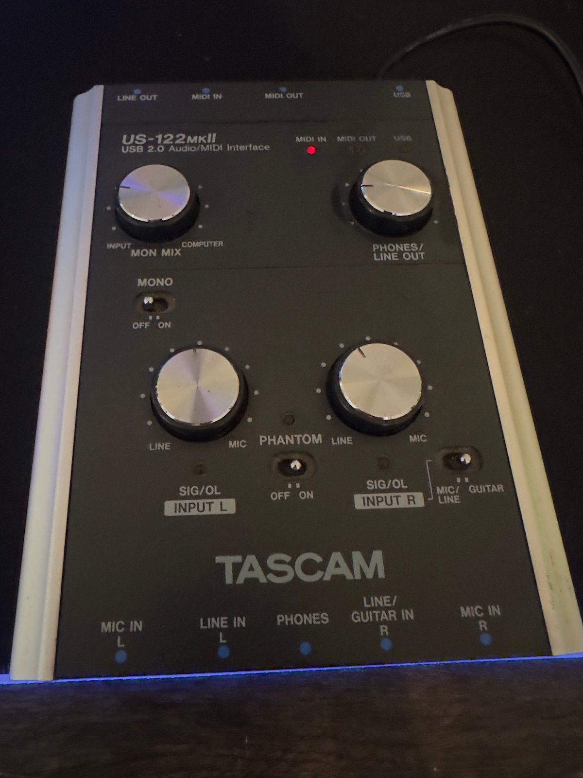 Inferface audio Tascam us-122mk2, Enlèvement ou Envoi