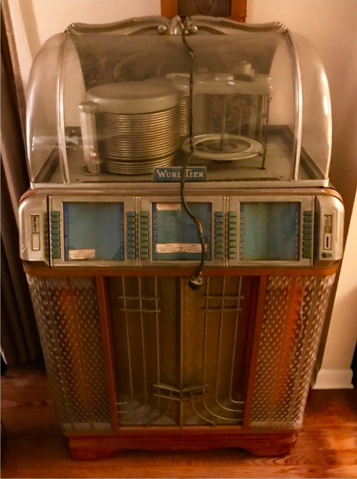 gezocht Wurlitzer 1400 1450, Enlèvement, Wurlitzer