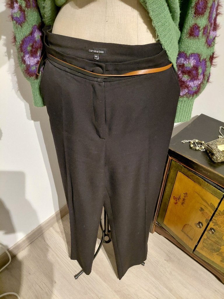 caroline biss prachtige broek m46, Kleding | Dames, Broeken en Pantalons, Ophalen, Zo goed als nieuw, Maat 46/48 (XL) of groter