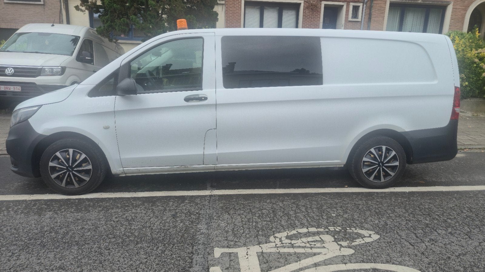 Mercedes Vito/double cabine/long chassis/euro6/feuille rose, Autos, Achat, Euro 6, Entreprise, Vito