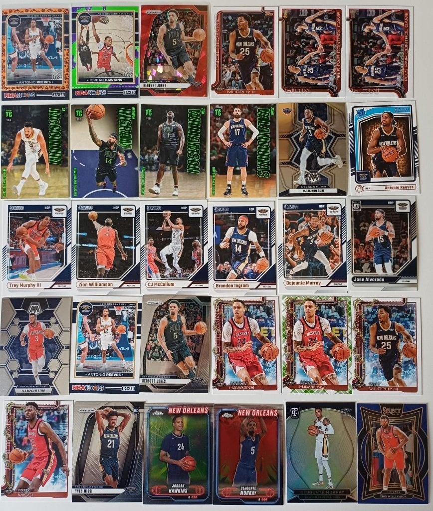 NBA cards New Orleans Pelicans, Ophalen, Nieuw, Meerdere plaatjes