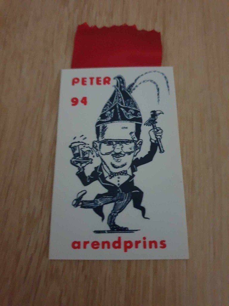 Carnaval Aalst speld Arendprins Peter 1994, Enlèvement ou Envoi