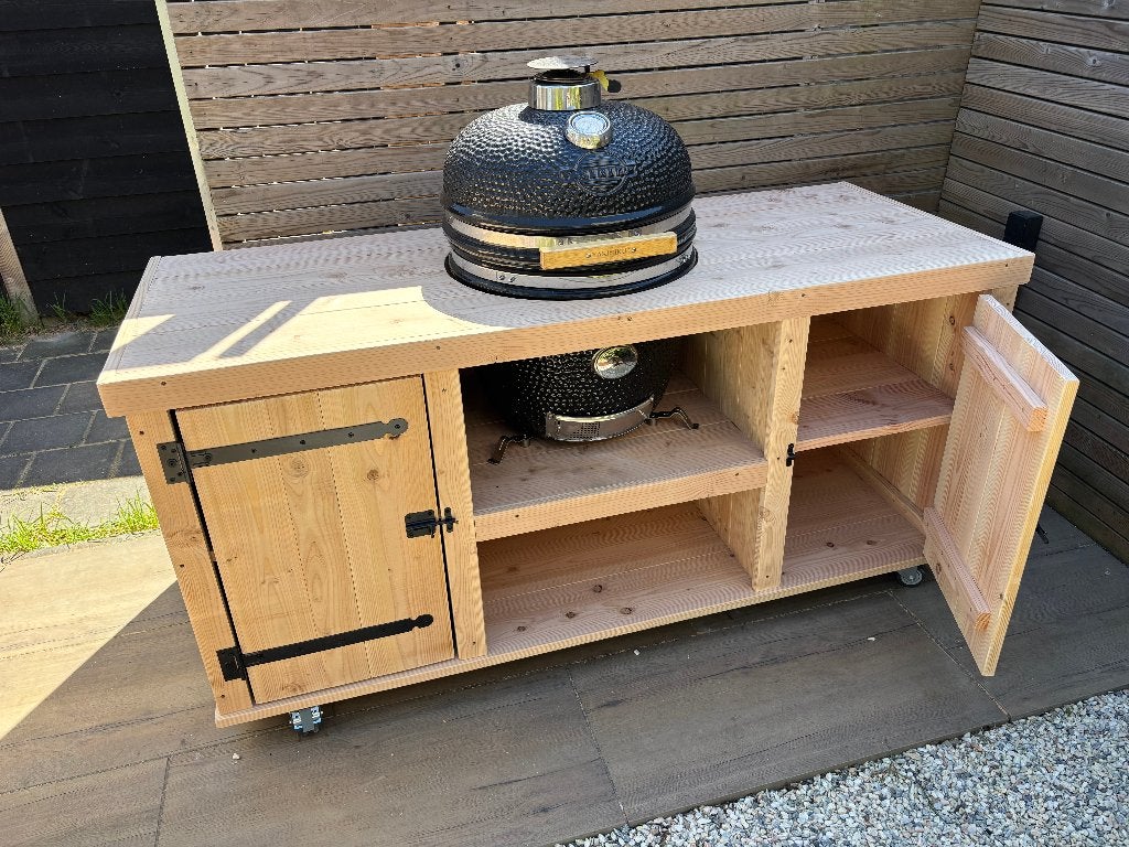 Unieke kwaliteit buitenkeuken van douglashout of steigerhout, Ophalen, Nieuw