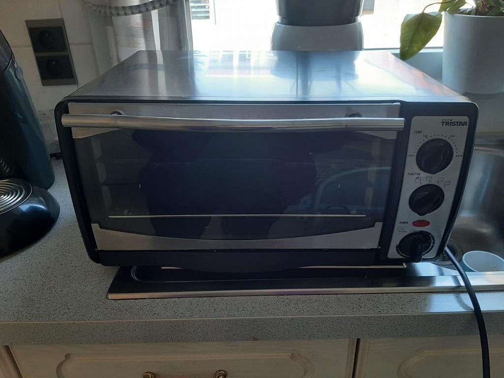 Tristar mini oven met grill en timer – compact, Ophalen, Grill
