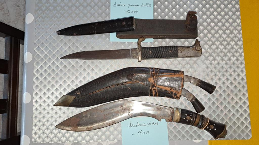 Messen, Collections, Enlèvement