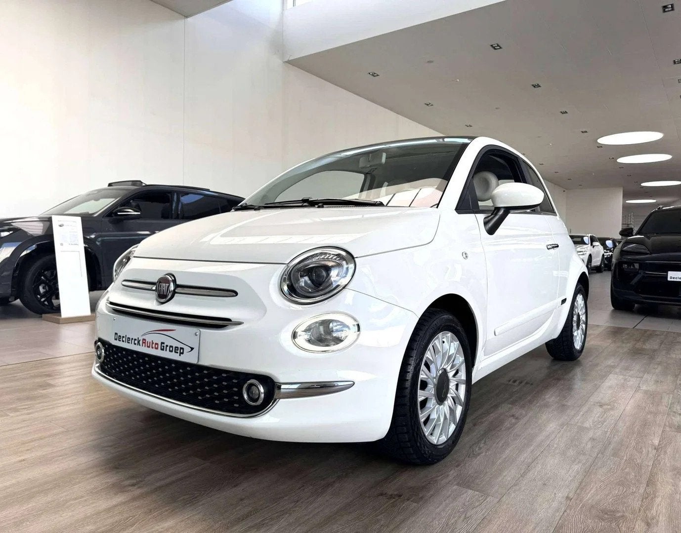 Fiat 500 GLAZEN PANODAK*45.000KM*ONGEVALVRIJ*12 MAANDEN WAAR, 1242 cm³, Achat, 1112 kg, 69 ch