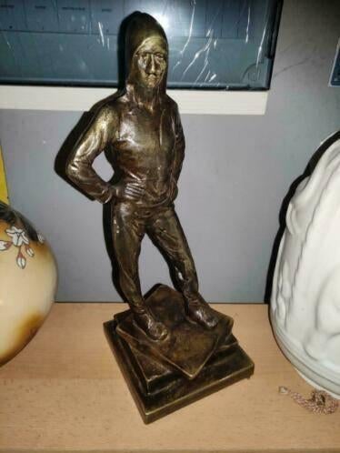 bronze le debardeur apres constantin meunier, Enlèvement ou Envoi, Bronze