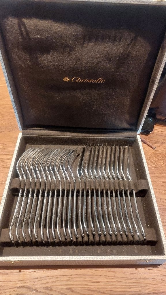 Christofle Marly 12-delige visbestekset, Ophalen