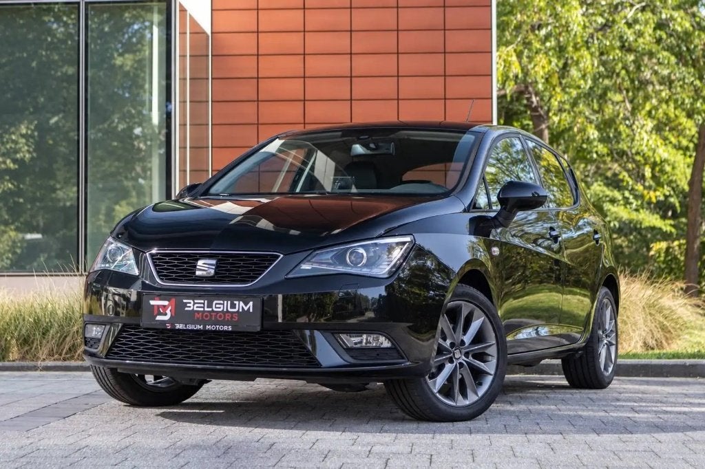 Seat Ibiza 1.2i I-TECH - LED - Leder - Garmin - Cruise - AC, Auto's, Voorwielaandrijving, Euro 5, 4 cilinders, Leder en Stof