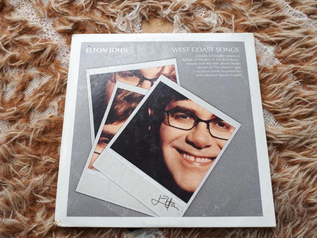 CD - Elton John - West Coast Songs, Cd's en Dvd's, Cd Singles, 1 single, Verzenden, Gebruikt