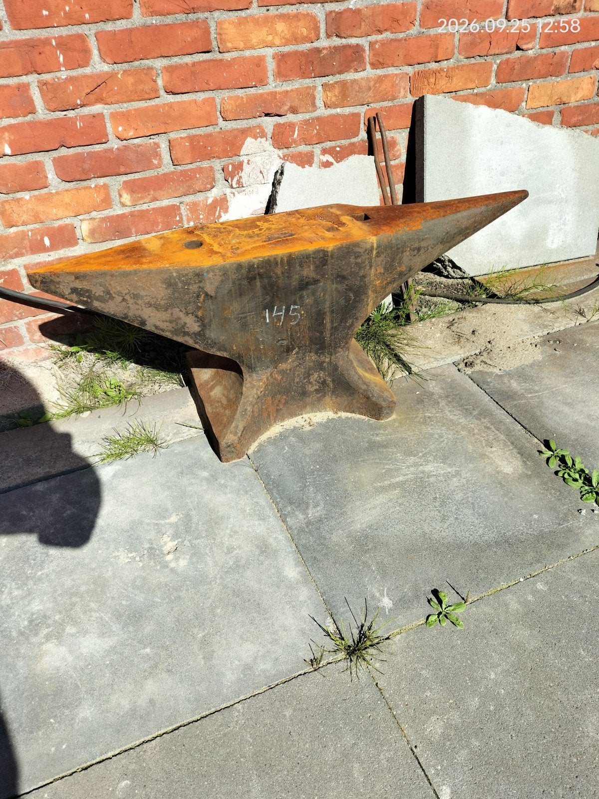 aambeeld 145 kg, Ophalen of Verzenden