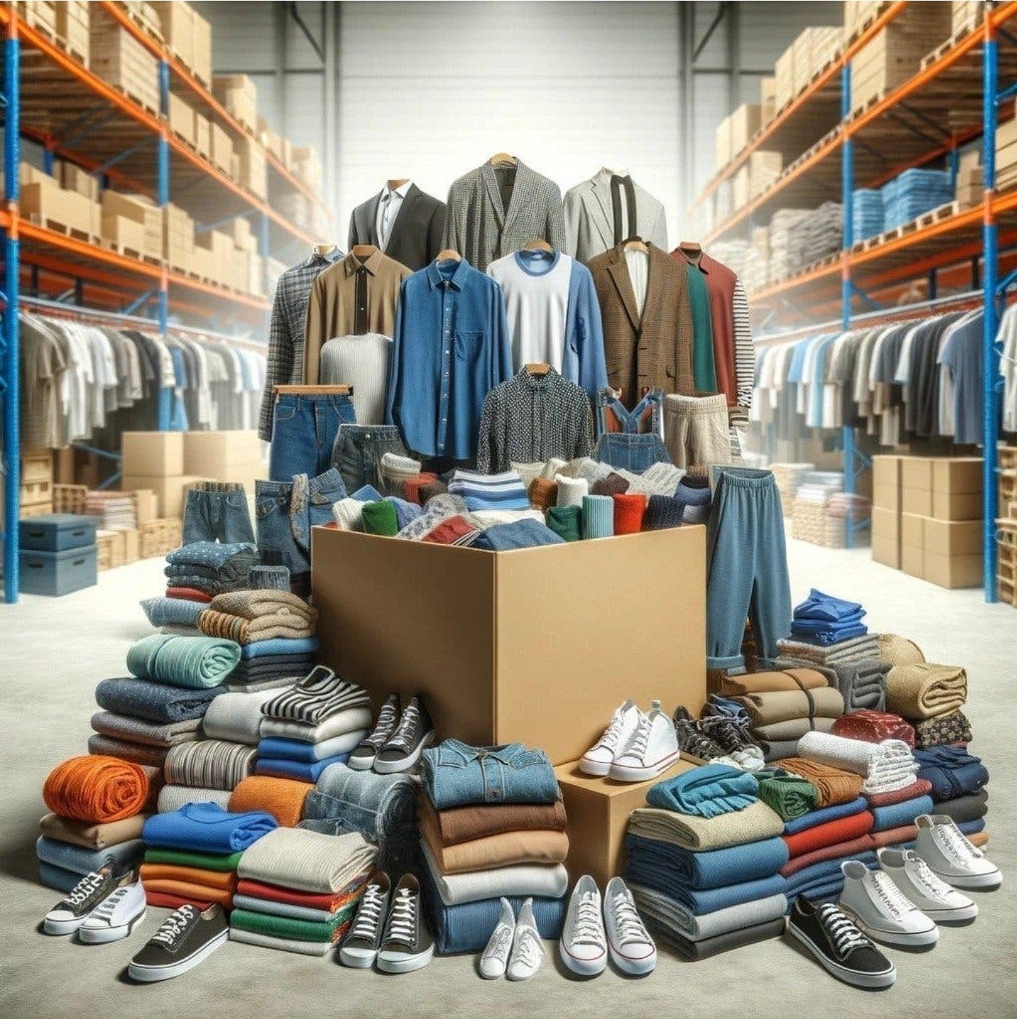 VETEMENT HOMME ENORME LOT +50KG, Offres d'emploi