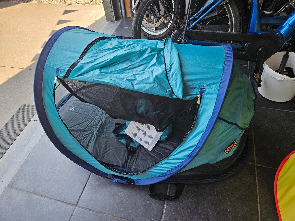 Deryan campeertentje, Kinderen en Baby's, Ophalen, Gebruikt, Reisbedje